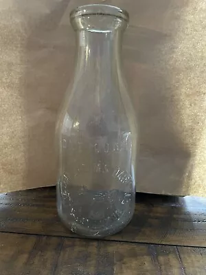 Quart Milk Bottle Dahlheim Dairy Chicago Illinois Sangamon St • $4.99