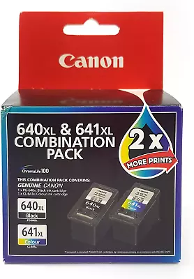 Combo Ink Cartridges Twin Pack Black/Multi-Colour 28873 (PG640XLCL641XL) • $54.47
