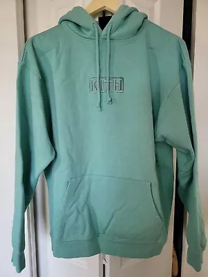 $79.99 • Buy KITH Box Logo Hoodie Blue Small NWT