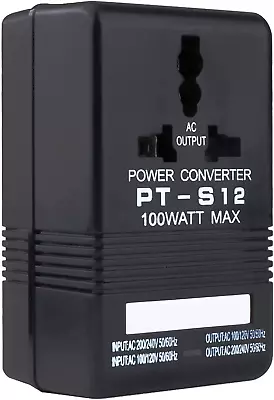 Voltage Converter 110V To 220V Step-Up & Down Power Two-Way Conversion Voltage  • $30.09