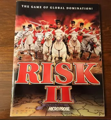 Risk II 2 The Game Of Global Domination PC Game Manual Only • $5