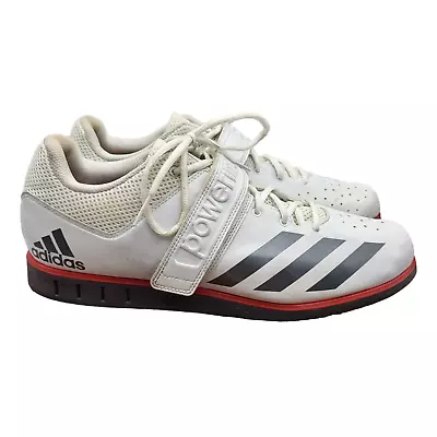 Adidas  Powerlift 3.1 Weightlifting Shoes Mens 16 Cross Training White BA8018 • $44.10