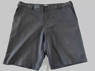 Adidas Flat Front Microfiber Chino Golf Shorts/ Black Men's Size 28. EUC!! • $18.99