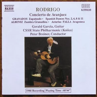 £5.77 • Buy Gerald Garcia : Rodrigo Concierto De Aranjuez CD Expertly Refurbished Product