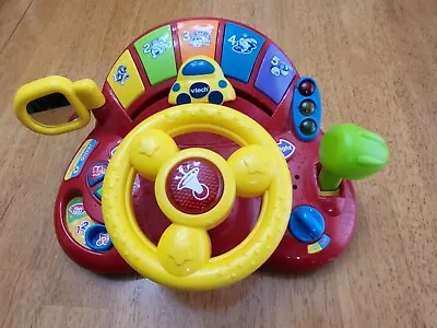 VTech Learn And Discover Driver - Educational 3 Modes Of Play 80-061380 WORKS! • $13.99