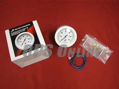 Mercury Marine Analog Gauge - White - 6K Tachometer 79- 895283A23 • $80.41