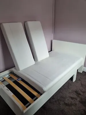 Ikea Släkt Extendable Bed - And Mattresses - For Growing Children • £60