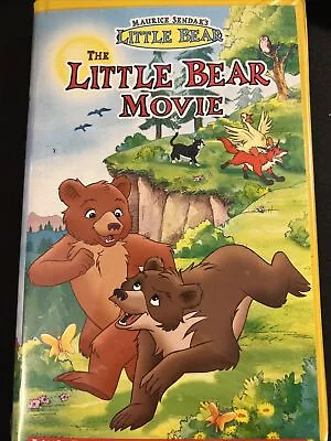 The Maurice Sendak's Little Bear Movie (2001 VHS) Video First Movie • $8.99