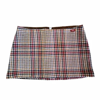 Vintage Y2k Miss Sixty Mini Tartan Skirt Size 10 • $82.09