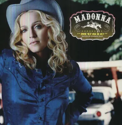 Madonna - Music Vinyl [New Vinyl LP] Sealed 2000 • $29.99