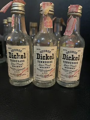 Vintage Mini George Dickel Whisky Bottle • $10