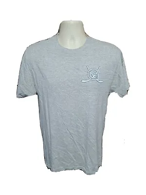 2007 Georgetown University Hockey ACCHL Champions Adult Medium Gray TShirt • $15