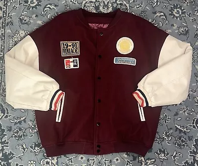 Vintage Tedmans Varsity Jacket Vachtclub 19-91 Viniaoe Paratrooper • $40