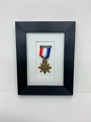 £12 • Buy Military World War SportMedal Display 3D Box Frame For One Medal In White Mount