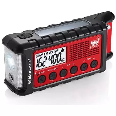 New Midland ER310 E+Ready Emergency Crank Weather Alert Radio • $80.95