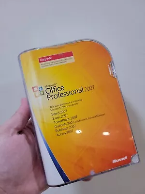 NEW SEALED Microsoft Office Professional 2007 UPGRADE Version 269-10294 RETAIL  • $79.99