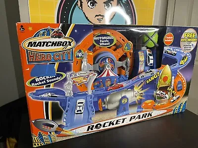 Matchbox Hero City: Rocket Park Playset - New In Sealed Package - Retired 2004 • $64.99