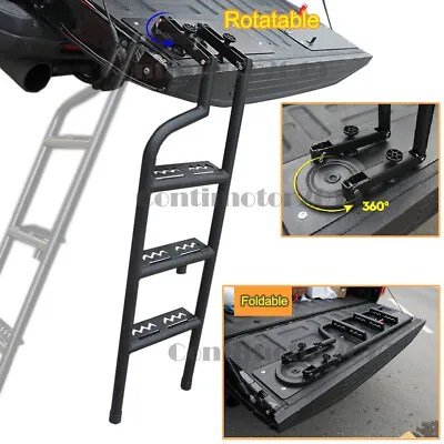 360° Rotated Pickup Truck Tailgate Ladder Step For Ford F150 2005-2023 Full Size • $125