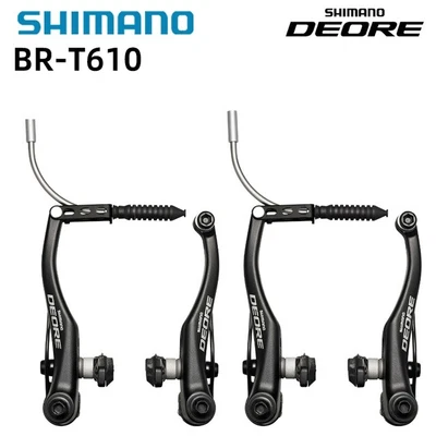 $19.99 • Buy Shimano Deore BR-T610 Alivio BR-T4000 V-Brake For Mountain Bike Black