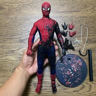 Thunder Toys 1/6 : Figure Symbiote Arachnid Spider-man Used Hot Toys • $99.99