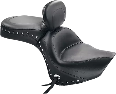 Mustang Black Studded Touring 1 C Seat Backrest Kawasaki Vulcan 900 2006-2021 • $995