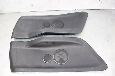 92-99 BMW E36 3 Series Convertible Rear Door Panel Trim Inserts Black Set LM33 • $49.99