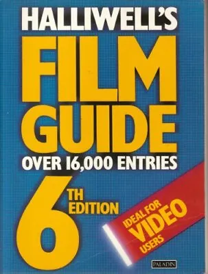 Halliwell's Film Guide (Paladin Books) By Halliwell Leslie Paperback Book The • £3.49