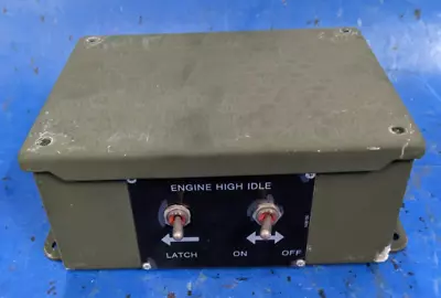 Engine Idle Switch Relay Control Box 5999-01-201-7877 Military Surplus NOS HEMTT • $98.98