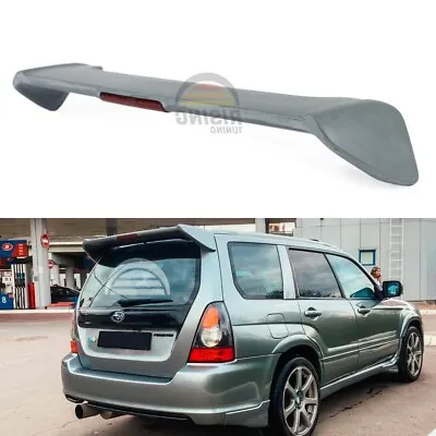 Spoiler STi For Subaru Forester SG 2002-2008 Rear Tail Wing With Stop Light • $320