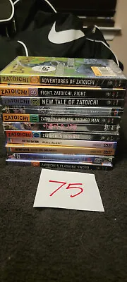 $42 • Buy Zatoichi And Other Martial Arts DVD Lot