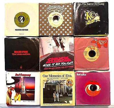 45 RPM's Of The 70's: Part 1 - YOU PICK - Pop-Rock-Soul-Country-Novelty • $5