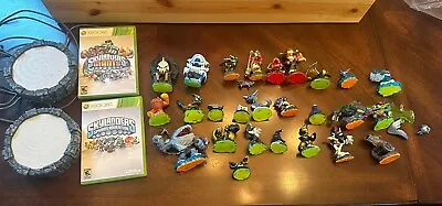 Xbox 360 Skylander Lot Figures Two Games Two Portals ￼￼ • $50