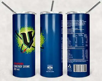 Blue V Energy Drink Tumbler • $30