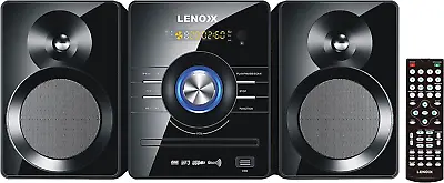 LENOXX 15W Hi-Fi System With Bluetooth & FM Radio - Stylish & Compact CD DVD • $137.79