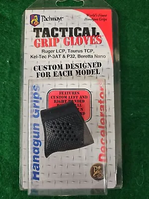 Pachmayr Black Rubber Slip-On Tactical Pistol Grip Glove For Various Handguns • $5.99