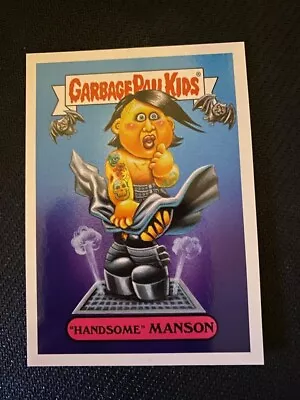 2017 Topps Garbage Pail Kids GPK Battle Of The Bands Handsome Marilyn MANSON NM+ • $6.95