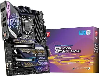 MPG Z590 Gaming Force Gaming Motherboard (ATX 11th/10th Gen Intel Core LGA • $359.99