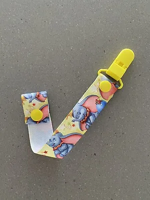 Baby Dummy Clips Pacifier Chain Soother Holder Strap Disney Dumbo • $3.95