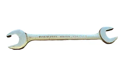 VLChek USA 9/16  X 1/2  Double Open End Wrench W01618 Vintage Tool • $11.99