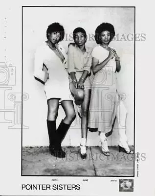1979 Press Photo Singing Group The Pointer Sisters Ruth June Anita • $17.99