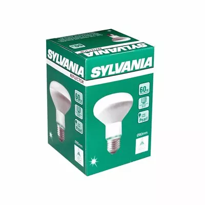 5 Pack Sylvania R80 60W ES E27 Large Edison Screw Dimmable Reflector Spot  • £20.68