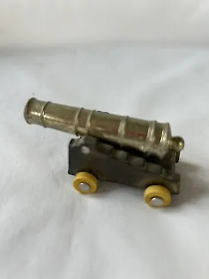 Vintage Metal Toy Small Tilt Cannon On 4 Wheels Moves Made In Japan 3  Long • $14.99