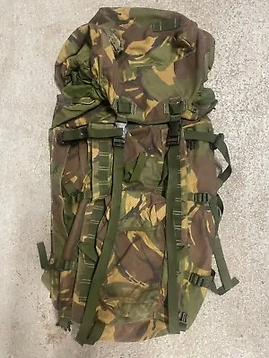 British Army Infantry Bergen Long Back Rucksack DPM Camouflage Military Surplus • $99.55