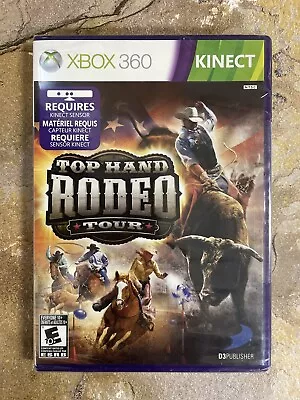 Top Hand Rodeo Tour (Xbox 360) Kinect **BRAND NEW** • $17.95
