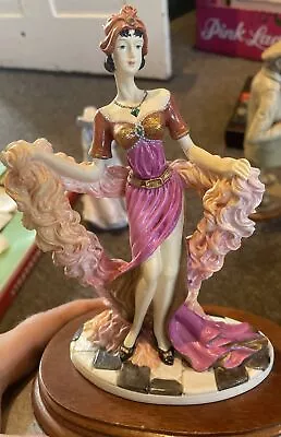 Leonardo Collection Charleston Lady Figurine  Art Deco 10:  Tall Ornament  • £19.99