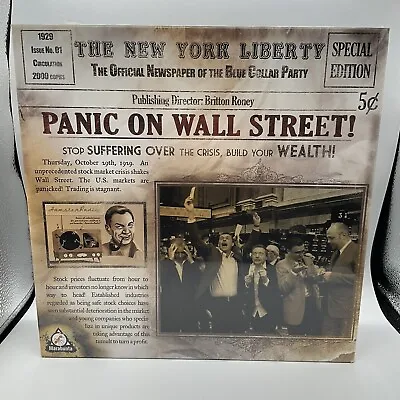 New Rare Panic On Wall Street Strategy Board Game Marabunta Games • $269.99