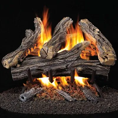 ProCom WAN18N-2 Natural Gas Vented Fireplace Logs Set With Match Light 45000 • $230.99