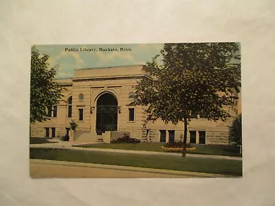 Mankato Minnesota Postcard Public Library MN • $3.99