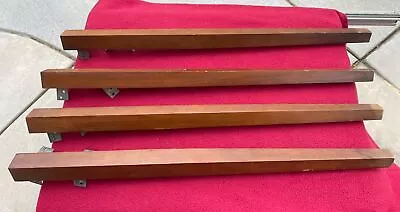 4 Vintage Mid Century Singer Wood Table Legs 29 1/8  • $49.99