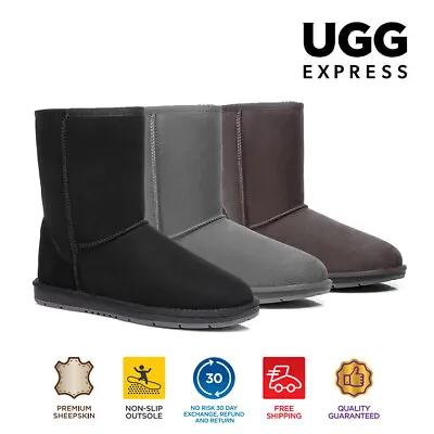 AUSTRALIAN SHEPHERD® UGG Kids Boots Sheepskin Wool Water Resistant Nonslip • $55